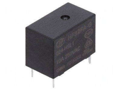Releu Electromagnetic SPST-NO 24VDC 10A foto