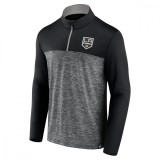 Los Angeles Kings hanorac de bărbați Iconic Defender 1/4 Zip black - XL