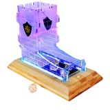 Enhance Gaming - LED Dice Tower and 7pc Clear Dice Set