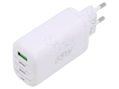 Alimentator plug-in 5VDC 65W alb 3A foto