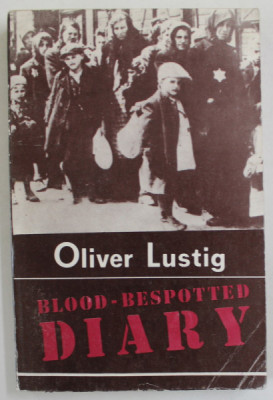 BLOOD - BESPOTTED DIARY by OLIVER LUSTIG , 1988 foto