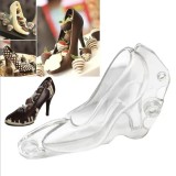 Forma matrita Pufo pentru ciocolata si decorare tort in forma de pantof cu toc, transparent