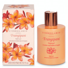 L'Erbolario Gel de dus Frangipani, 300ml