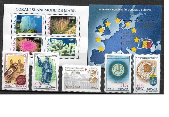 C3791 timbre nestampilate MNH Romania