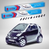 Cumpara ieftin Ștergătoare Smart Fortwo Cabrio 450 2001-2004 | Set Față Flat Premium &ndash; TeamCar&reg;