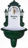 Cismea verde cu alb de perete LUP030, Ornamentale