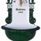 Cismea verde cu alb de perete LUP030