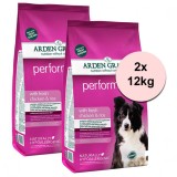 ARDEN GRANGE Performance with fresh chicken &amp;amp; rice 2 x 12 kg