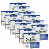 Cumpara ieftin Schesir cat ton cu hamsii 12 x 85 g