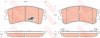 Set placute frana,frana disc MAZDA 6 Station Wagon (GY) (2002 - 2007) TRW GDB3310