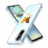 Husa antisoc pentru xiaomi redmi a5 4g - airbag tpu, col&Egrave;uri ranforsate- butterfly galben