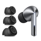 Dopuri casti Samsung Galaxy Buds 3 Pro din silicon premium Asteroid GSM ET3, negru (Pachet 3buc.)