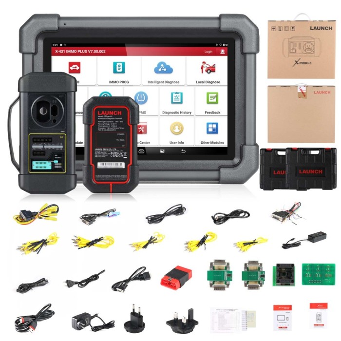 LAUNCH X431 IMMO PLUS Key programator 3-in-1 IMMO Clonare Diagnoza - ECU Coding