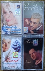 4 casete sigilate cu muzică , Raoul , M. Dauer , C. Crișan