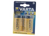 Baterie Alcalină 1.5V D Nere&icirc;ncărcabilă 2 Bucăți LONGLIFE