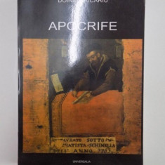 APOCRIFE . DESPRE EMIL BOTTA de DOINA URICARIU , 2001