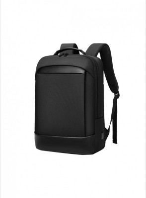 Rucsac multifunctional pentru laptop de 15.6&amp;rdquo;, port USB, capacitate 35 l, Negru foto