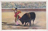 Bnk cp Corrida de toros - Molinete - necirculata, Spania, Printata