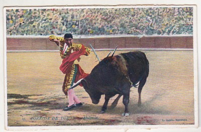 bnk cp Corrida de toros - Molinete - necirculata foto