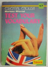 Test Your Vocabulary &ndash; Mariusz Misztal (cateva insemnari in creion)