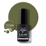 264 Olive Green | Laloo gel polish 7ml, Laloo Cosmetics