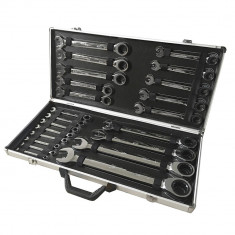 Set Chei Combinate cu Clichet JBM, 6-32mm, 22 buc