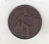 Bnk mnd Marea Britanie Anglia 1 penny 1908, Europa