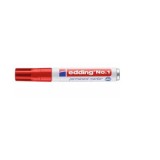 Marker permanent Edding No. 1, corp aluminiu, varf retezat, 1-5 mm, negru