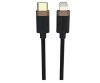 ​Cablu USB-C to Lightning 1m 480Mbps Duracell USB9012A