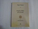 SCOLII LA PILDE SI ECCLESIAST - EVAGRIE PONTICUL
