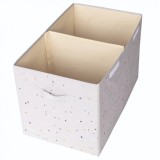 Cufar pliabil pentru camera copiilor, material reciclat Terrazo grey, 3 Sprouts