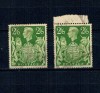 Marea Britanie 1939 - Mi.No.212 - Lot 2buc. stampilate