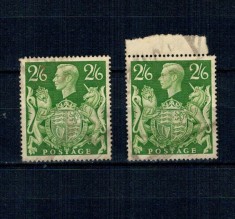 Marea Britanie 1939 - Mi.No.212 - Lot 2buc. stampilate