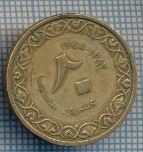 AX 1163 MONEDA - ALGERIA - 20 CENTIMES -ANUL 1964 -STAREA CARE SE VEDE foto