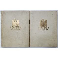 OLIMPIADA DE LA BERLIN 1936, RAPORT OFICIAL, 2 VOLUME, 1936