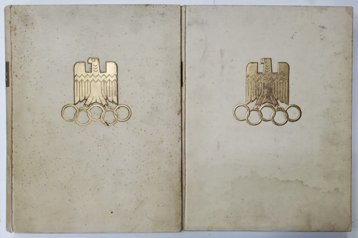 OLIMPIADA DE LA BERLIN 1936, RAPORT OFICIAL, 2 VOLUME, 1936