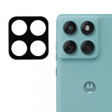 Folie de protectie Camera Spate Techsuit pentru Motorola Edge 60 Fusion / Edge 60, Sticla Securizata, Neagra