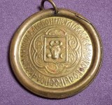 Medalie - Pecetea (Replica-sigiliul domnesc) a lui Ștefan cel Mare, domnitorul Moldovei (1457&ndash;1504)