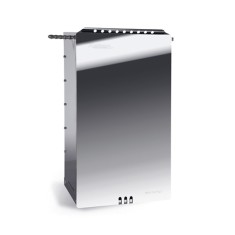 Afumatoare verticala Reber 10041 N, inox, 38 x 27 x 80 cm foto