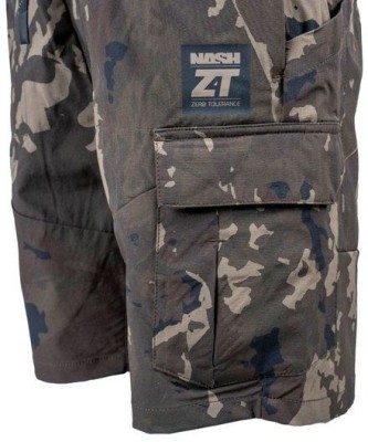 Pantaloni NASH ZT Lite Hydra Flex Combat Shorts Camo, Masura XL foto