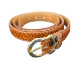 CUREA VINTAGE DIN PIELE NATURALA CU EXTERIOR PIELE NATURALA SARPE