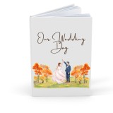 Agenda/Jurnal pentru organizare nunta, amintiri mireasa, 100 file, foaie alba, model Our Wedding Day