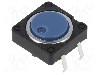 Microintrerupator 12x12x3.5mm, (ON)-OFF, SPST, ALPS - SKHCBKA010