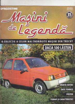 bnk ant Revista Masini de legenda 35 - Dacia 500 Lastun foto
