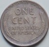 1 cent 1953 USA, Lincoln - Wheat Ears Reverse, Lit.D, America de Nord