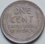 1 cent 1953 USA, Lincoln - Wheat Ears Reverse, Lit.D