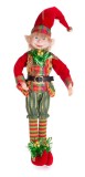 Decoratiune suspendata elf de Craciun MagicHome, 46 cm