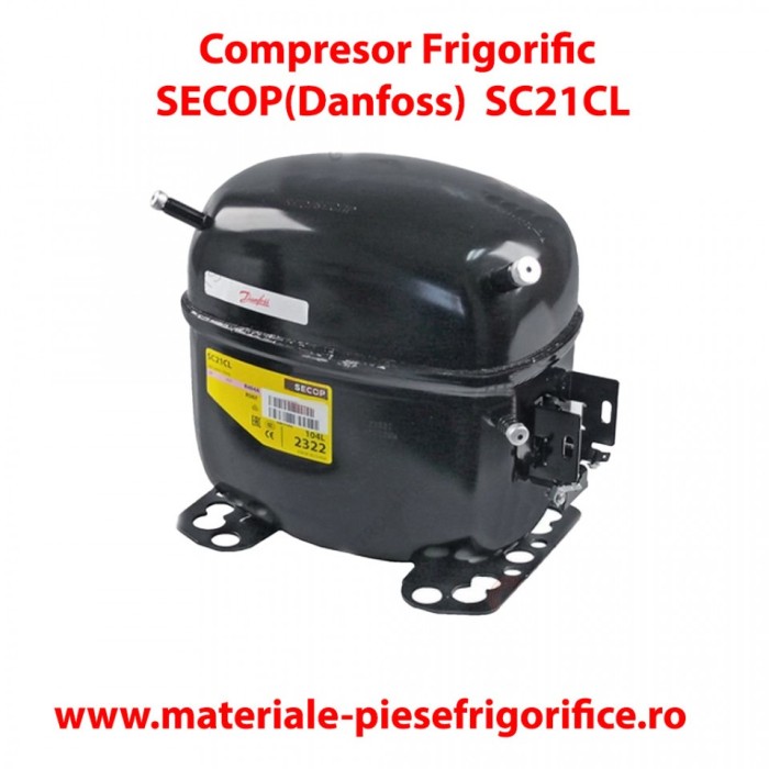 Compresor frigorific SECOP(Danfoss) SC 21 CL , SC21CL , R404A/R507 , 220-240V