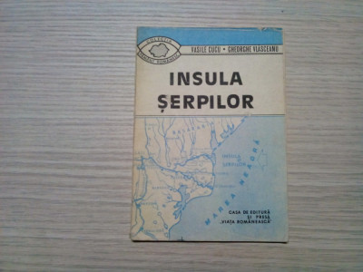 INSULA SERPILOR - Vasile Cucu, Gheorghe Vlasceanu - 1991, 64 p. foto
