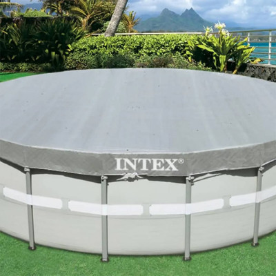 Intex Prelată piscină &amp;quot;Deluxe&amp;quot;, 488 cm, rotund, 28040 foto